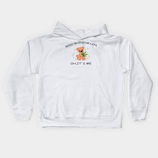 Who' Ruining Life Oh It's Me Kids Hoodie